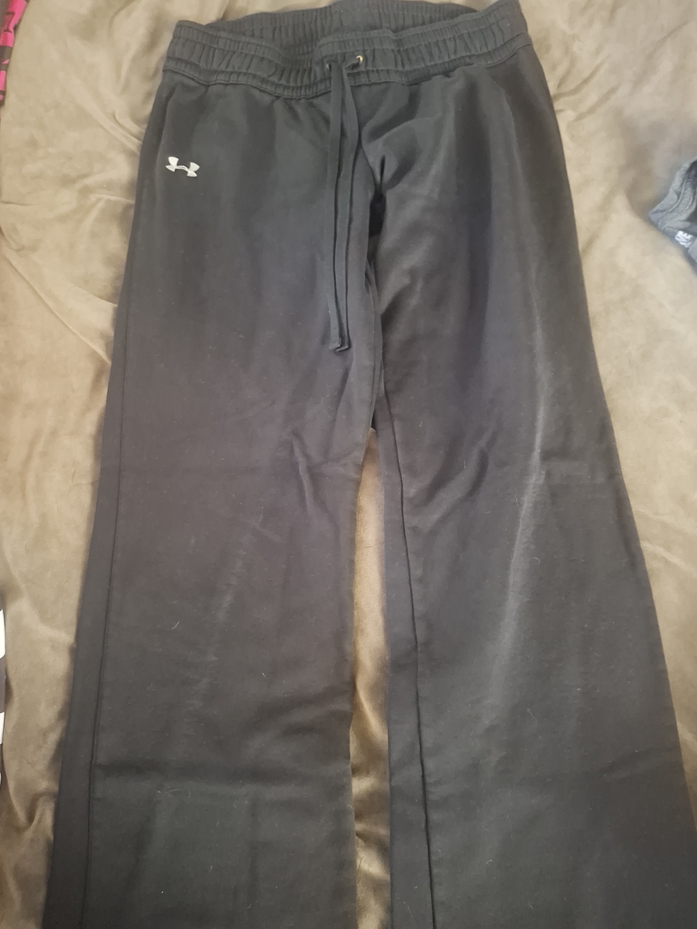 Under Armour Black Women's Drawstring Track Pants